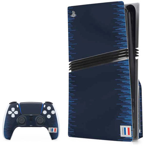 France Soccer Flag PS5 Pro Disk Bundle Skin