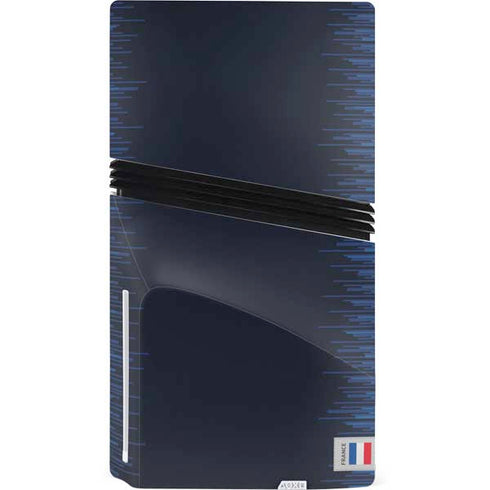 France Soccer Flag PS5 Pro Disk Bundle Skin