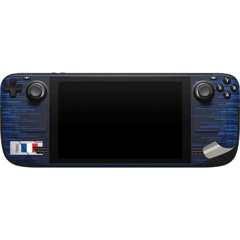 France Soccer Flag Steam Deck Handheld Gaming Computer Skin