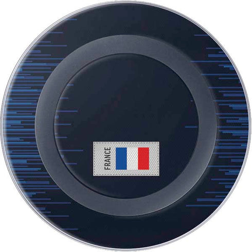 France Soccer Flag Wireless Charger Skin