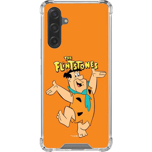 The Flinstones Fred Flintstone Galaxy A17 Clear Case