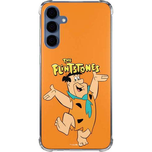 The Flinstones Fred Flintstone Galaxy A35 5G Clear Case