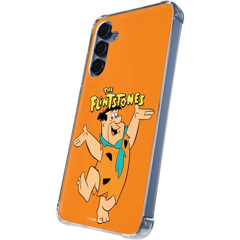 The Flinstones Fred Flintstone Galaxy A55 5G Clear Case
