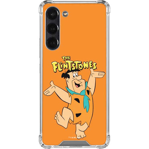 The Flinstones Fred Flintstone Galaxy S24 FE Clear Case
