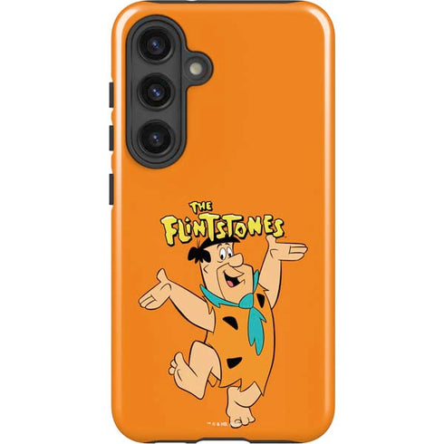 The Flinstones Fred Flintstone Galaxy S25 Plus Impact Case