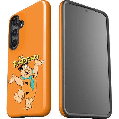 The Flinstones Fred Flintstone Galaxy S25 Plus Impact Case