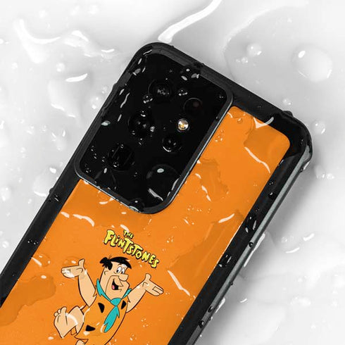 The Flinstones Fred Flintstone Galaxy S24 Ultra Waterproof Case