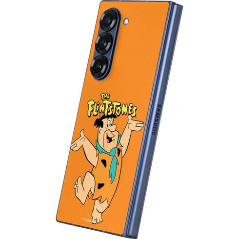 The Flinstones Fred Flintstone Galaxy Z Fold6 Skin
