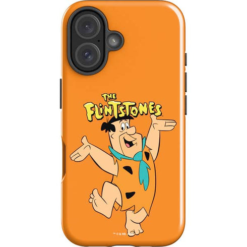 The Flinstones Fred Flintstone iPhone 16 Plus Impact Case
