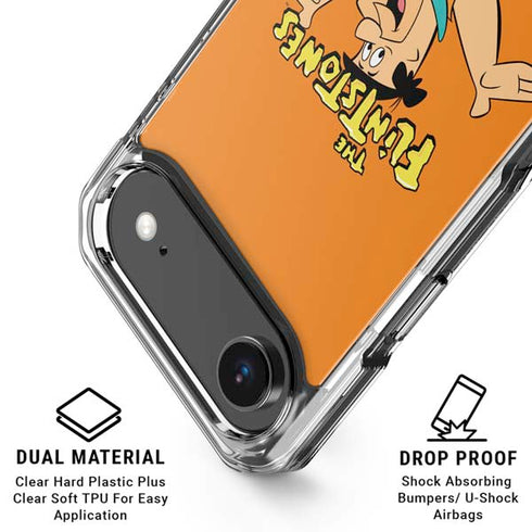 The Flinstones Fred Flintstone iPhone 17 Air Clear Case
