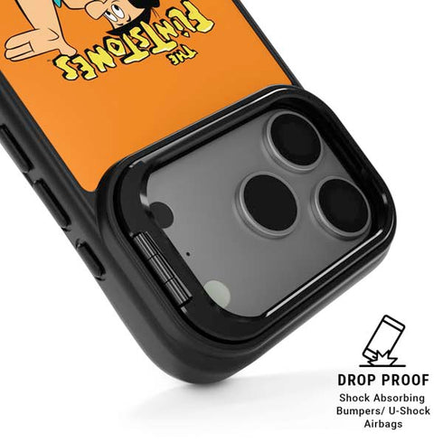 The Flinstones Fred Flintstone iPhone 17 Pro Kickstand Case