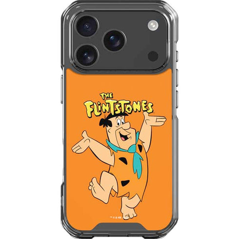The Flinstones Fred Flintstone iPhone 18 Pro Clear Case