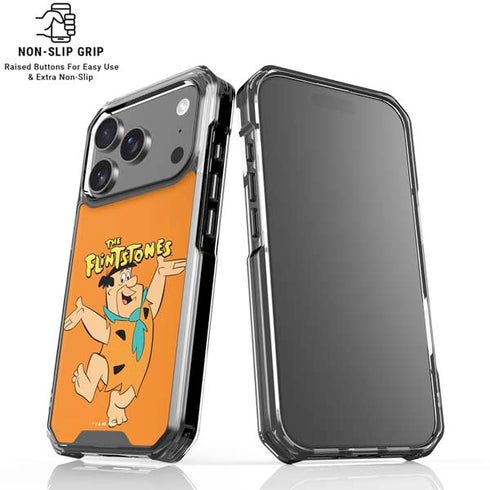 The Flinstones Fred Flintstone iPhone 18 Pro Clear Case