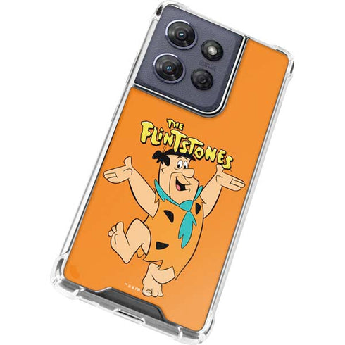 The Flinstones Fred Flintstone Moto G Play 5G (2025) Clear Case