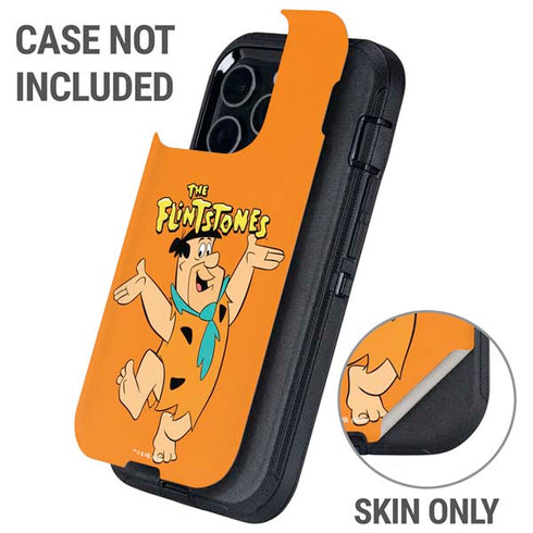 The Flinstones Fred Flintstone Otterbox Defender iPhone Skin