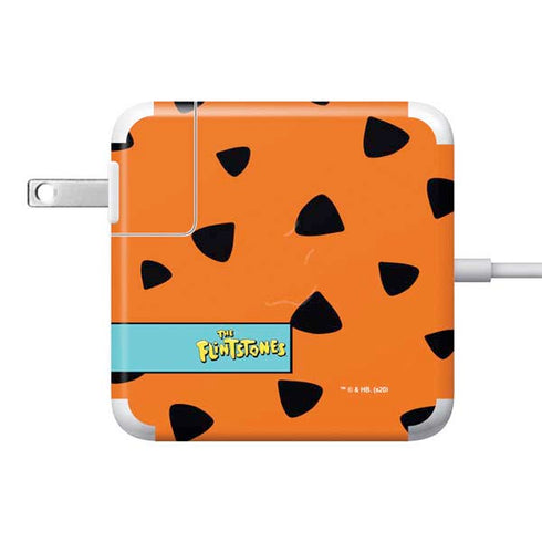 The Flinstones Fred Flintstone Outfit Pattern 85W Power Adapter (15 and 17 inch MacBook Pro Charger) Skin