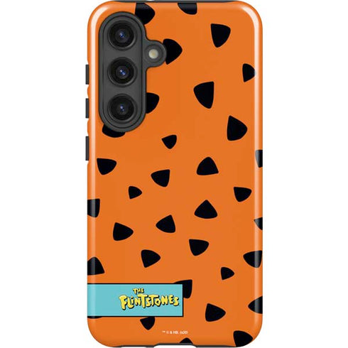 The Flinstones Fred Flintstone Outfit Pattern Galaxy S25 Impact Case