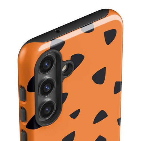 The Flinstones Fred Flintstone Outfit Pattern Galaxy S25 Impact Case