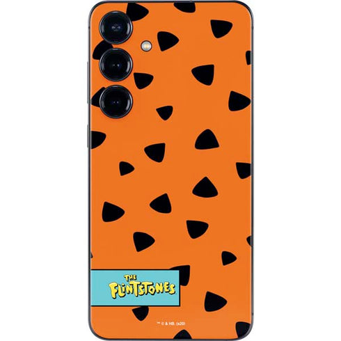 The Flinstones Fred Flintstone Outfit Pattern Galaxy S25 Plus Skin