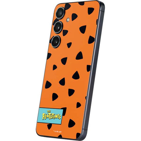 The Flinstones Fred Flintstone Outfit Pattern Galaxy S25 Plus Skin