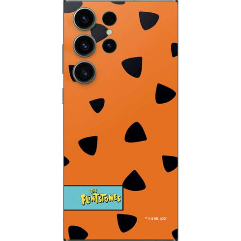 The Flinstones Fred Flintstone Outfit Pattern Galaxy S24 Ultra Skin