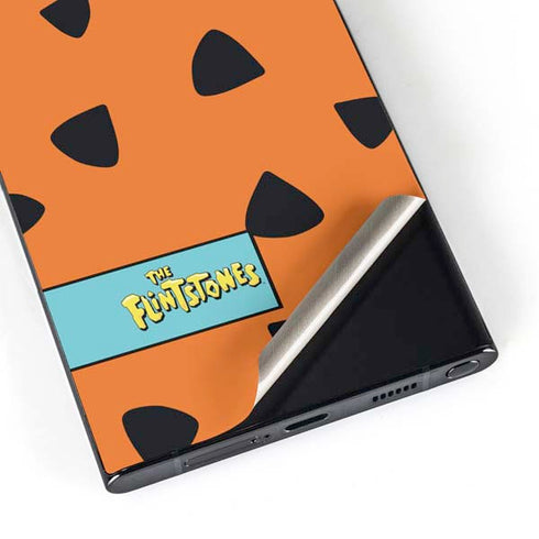 The Flinstones Fred Flintstone Outfit Pattern Galaxy S24 Ultra Skin