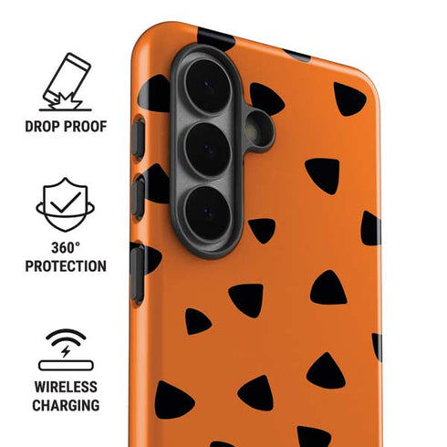 The Flinstones Fred Flintstone Outfit Pattern Galaxy S26 Impact Case