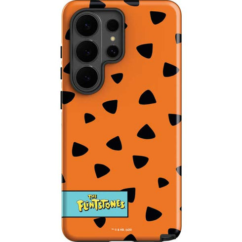 The Flinstones Fred Flintstone Outfit Pattern Galaxy S26 Ultra Impact Case