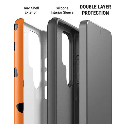 The Flinstones Fred Flintstone Outfit Pattern Galaxy S26 Ultra Impact Case