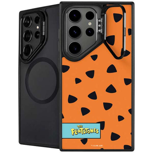 The Flinstones Fred Flintstone Outfit Pattern Galaxy S26 Ultra Kickstand Case