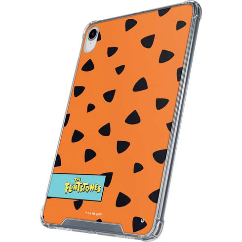 The Flinstones Fred Flintstone Outfit Pattern iPad 11th Gen (2025) Clear Case