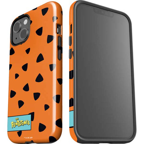 The Flinstones Fred Flintstone Outfit Pattern iPhone 15 Impact Case