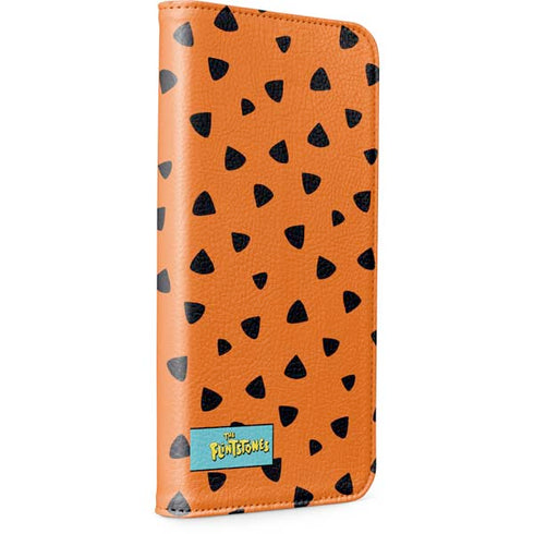 The Flinstones Fred Flintstone Outfit Pattern iPhone 15 Plus Folio Case