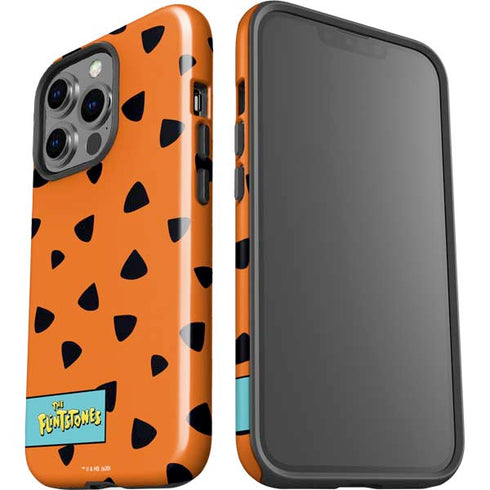 The Flinstones Fred Flintstone Outfit Pattern iPhone 15 Pro Impact Case