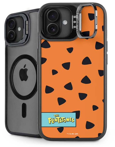 The Flinstones Fred Flintstone Outfit Pattern iPhone 16 Kickstand Case