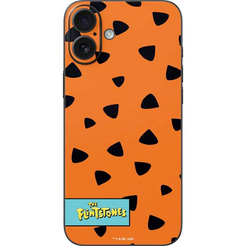 The Flinstones Fred Flintstone Outfit Pattern iPhone 16 Plus Skin