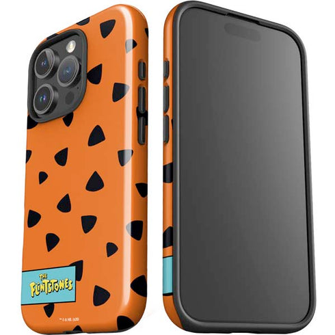 The Flinstones Fred Flintstone Outfit Pattern iPhone 16 Pro Impact Case