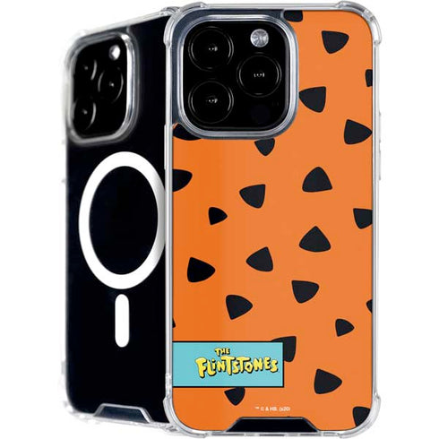 The Flinstones Fred Flintstone Outfit Pattern iPhone 16 Pro MagSafe Case