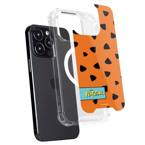 The Flinstones Fred Flintstone Outfit Pattern iPhone 16 Pro MagSafe Case