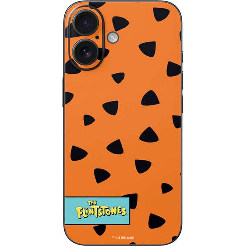 The Flinstones Fred Flintstone Outfit Pattern iPhone 16 Skin
