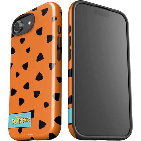 The Flinstones Fred Flintstone Outfit Pattern iPhone 16e Impact Case