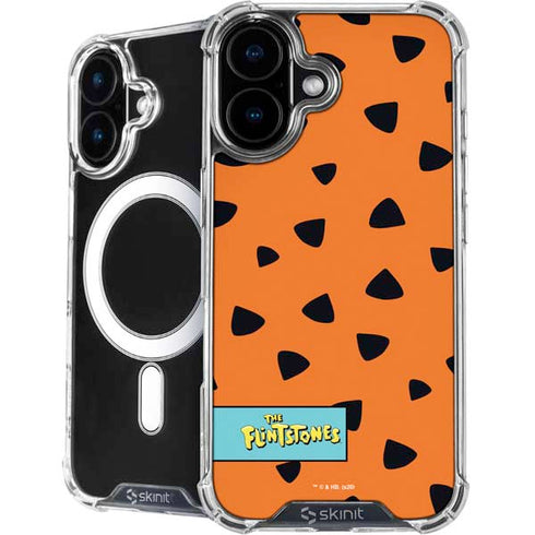 The Flinstones Fred Flintstone Outfit Pattern iPhone 17 MagSafe Case