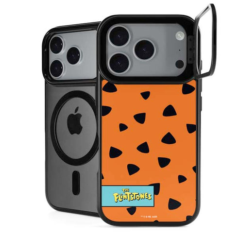 The Flinstones Fred Flintstone Outfit Pattern iPhone 18 Pro Kickstand Case