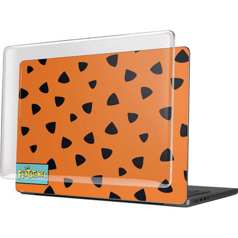 The Flinstones Fred Flintstone Outfit Pattern MacBook Pro 14in (2021-24) Case plus Skin