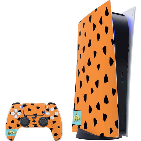 The Flinstones Fred Flintstone Outfit Pattern PlayStation PS5 Skins