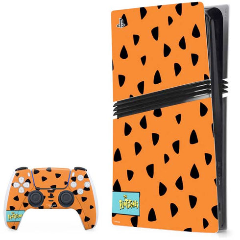 The Flinstones Fred Flintstone Outfit Pattern PlayStation PS5 Skins