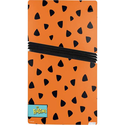 The Flinstones Fred Flintstone Outfit Pattern PS5 Pro Console Skin