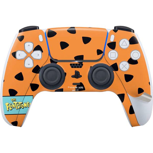 The Flinstones Fred Flintstone Outfit Pattern PS5 Pro Disk Bundle Skin