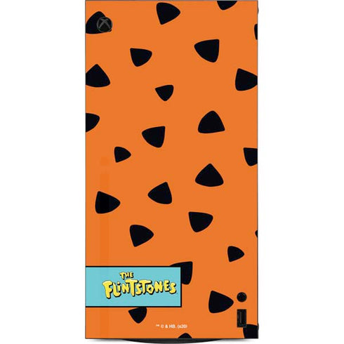 The Flinstones Fred Flintstone Outfit Pattern XBox Series X Digital Edition Console Skin