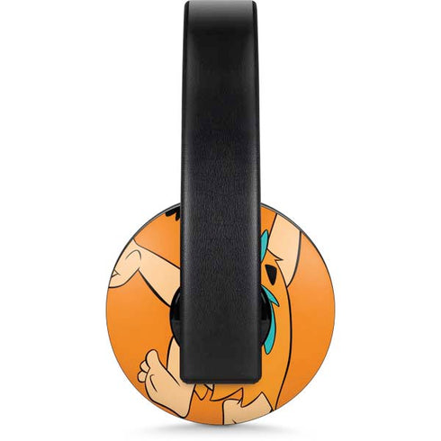 The Flinstones Fred Flintstone PlayStation 4 Gold Wireless Headset Skin